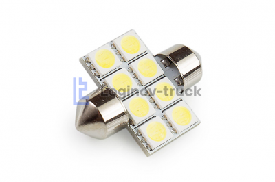 Лампа 8 SMD (салон) 31 мм(18178)