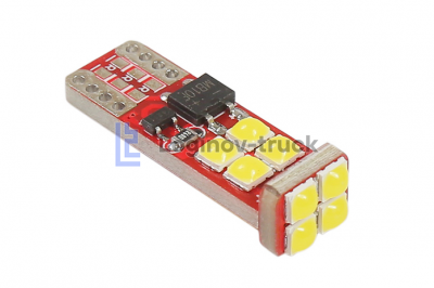Лампа безцокольная 12 SMD 12-24V CANBUS W (23920)