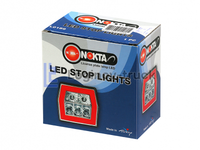 Фонарь  LED для прицепа Квадрат 12-24V Турция (25654)
