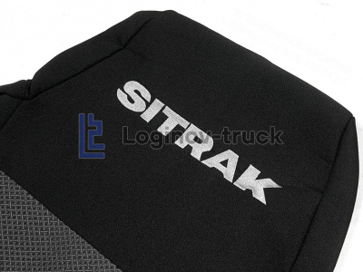 Чехол-сиденья HOWO SITRAK G7/C7H с 2022г. (2 ременя) 2 выс. сид. (27144)