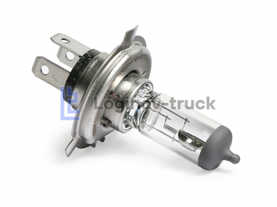 Лампа 12V H4 60/55W P43t +30% Super OSRAM(25589)