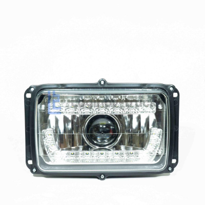 Фара KZ с ходовым огнём LED 24V ближний свет 26W дальний 35W (27437)
