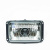 Фара KZ с ходовым огнём LED 24V ближний свет 26W дальний 35W (27437)