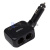 Разветвитель прикуривателя 2 3.1A+1 type C USB 2 разъема 12-24V 100W(29589)