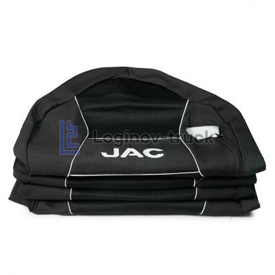 Чехол-сиденья JAC K7 жаккард Чёрный (27760)