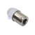 Лампа большой цоколь 1156-SMD3 24 V (линза) белая(10399)