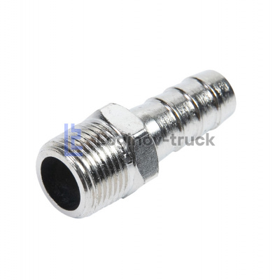 Фитинг 3/8х12mm резьба наружняя/елочка 12мм (21541)