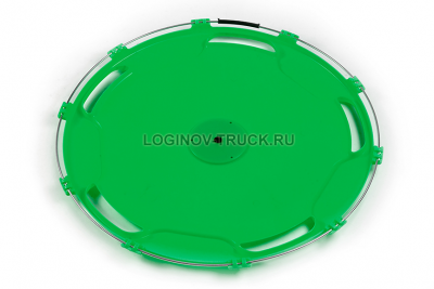 Колпак колеса пластик задний зелёный R-22,5 (кт.)(21676) (21676)