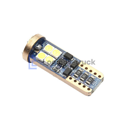 Лампа безцокольная  T10-3030-9SMD 12-24V 1,6W (26397)