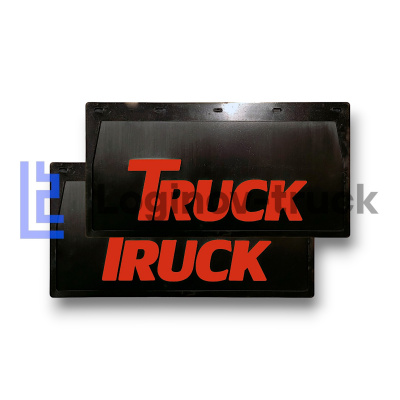 Брызговик универсальный 490*250мм. TRUCK (красная надпись) (27819)