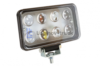 Фара светодиодная 12/80V 6W/18W 8SMD 2 режима 150mm*110mm*55mm(23279)