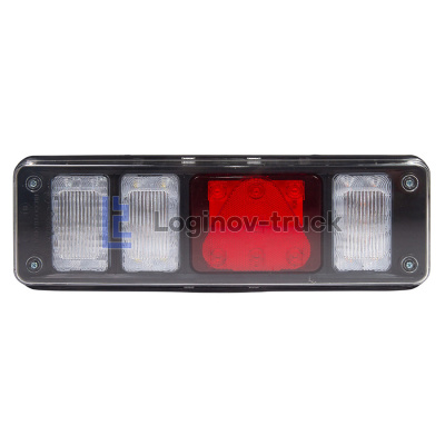 Фонарь задний UNIVERSAL, Krone New 029 (24в) R с  разъем EasyConn 7pin, 4x2pin (29108)