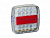 Фонарь автовоза 2-х секционный с катафотом 12V LED (26675)
