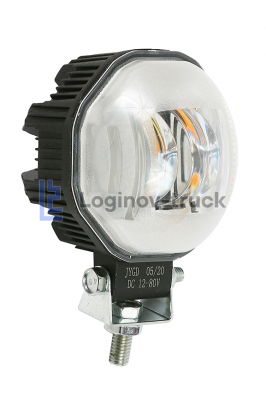 Фара П/Т 12/27V 60W White SPOT, Yellow SPOT 75mm*90mm*60mm(23269)