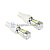 Лампа малый цоколь T15-3030-15SMD 10-34V (2шт. комп.) 
