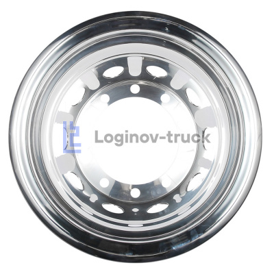 Колпак колеса 22,5 R задний нержавейка глубокий luxe (27902)