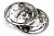 Колпак колеса 22,5 R перед/зад (Глуб-40 мм) INOX (к-кт)(10345)