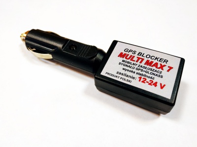 Блокиратор сигнала ГЛОНАСС/GPS MULTI MAX 7 (12-24V)