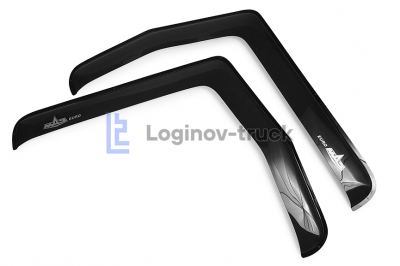 Дефлектор ЕВРО МАЗ (Большой угол)(6470)