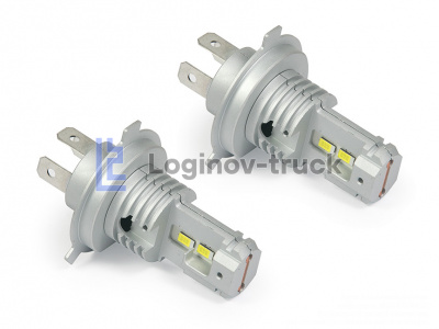 Комплект светодиодных ламп M9-H4 12-24V 30W IP68 (3600LM, 5000K) (26701)