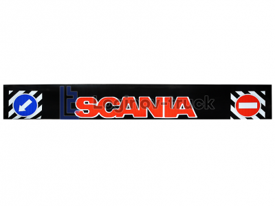Брызговики длинномер  SCANIA  (красный)(6274)