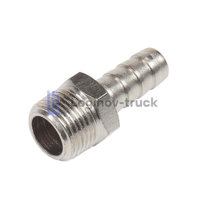 Фитинг 3/8x8mm резьба наружняя/елочка 8mm (21539)