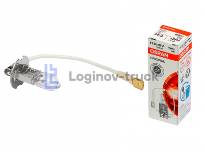 Лампа 12V H3 55W PK22s OSRAM(25582)