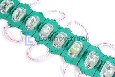 Лента модульная 5430-3SMD 1.4W 24V Зеленый (20 шт) (24539)