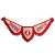 Вымпел тройной Эко Кожа DONGFENG Бежевый (27689)