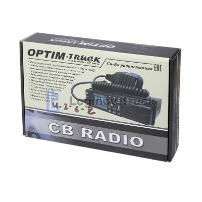 Радиостанция OPTIM-TRUCK 40 каналов 12-24V (28433)