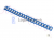 Лента модульная 5430-3SMD 1.4W 24V Синий (20 шт) (24538) Лента модульная 5430-3SMD 1.4W 24V Синий (20 шт) (24538)