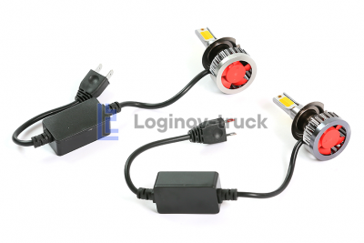 Комплект светодиодных ламп GH-K1-S H7-36W 12V-24V 3000K/6000K/4300K COMBO TRICOLOR(22813)