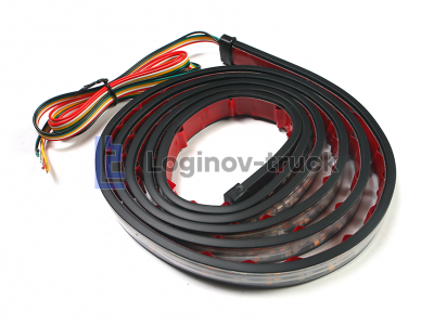 Светодиодная лента CZH-CPY200 2м, 12-24V, 720SMD (стоп-сигнал, поворотник, стробоскоп)(25139)