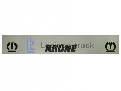 Брызговики длинномер KRONE Белая основа 2400х350 (26987)
