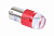 Лампа большой цоколь МИГАЛКА Красная1156-3D FLASH-Kristal 12-24 V (23714)