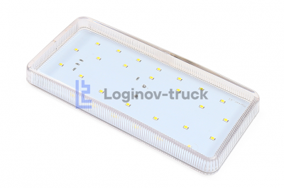 Стекло П/Т фары  SCANIA  4 сер LED Пластик(16963)