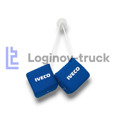 Вымпел КУБИКИ IVECO Синий (26574)