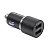 Зарядное устройство 2  USB 2.4 A/2.4 A 5V алюминий DC12V/24V (26mm*63mm) (28158)