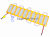 Лента модульная 2835-12SMD 2.4W 480LM 24V Желтый (10 шт) (24556)