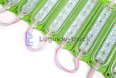 Лента модульная 2835-6SMD 1.8W 360LM 24V Зеленый (20 шт) (24548)