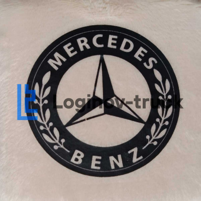 Вымпел КУБИКИ MERCEDES Бежевый (26567)