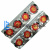 Фонарь  LED Универсальный ХРОМ 4 круга 24V 67х20х4см (2шт. к-т) (26741)