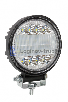Фара светодиодная 12/27V 40w (B) 113mm*125mm*40mm (20278)