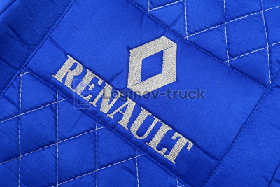 Чехол-сиденья стеганый (Alicante) RENAULT PREMIUM 2007 восток (1 ремень) 2 выс.сид.(с подлокотн.)(18