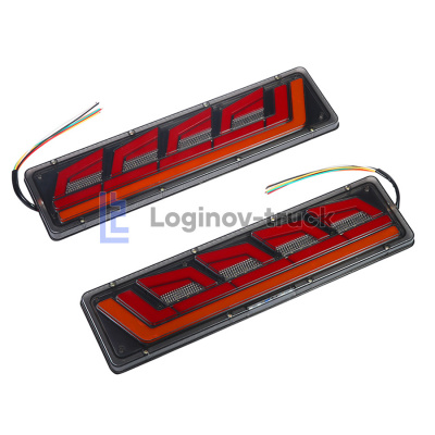 Фонарь  LED Универсальный длиный поворот 12-24V 46CM  (компл. 2шт.) (28799)