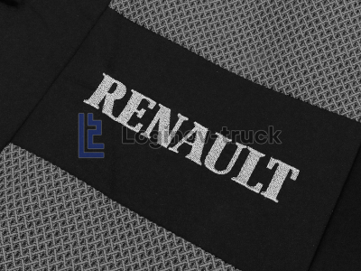 Чехол-сиденья RENAULT T водит. съемный подголов.  (2 ремня) (25695)