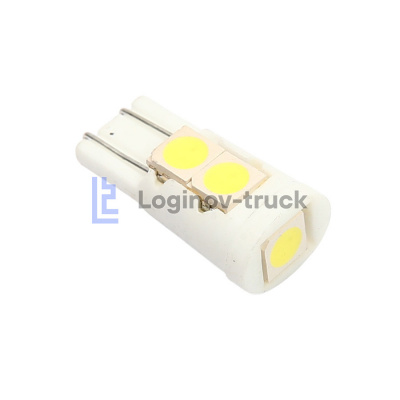 Лампа безцокольная 5 SMD (NEW) Белый 24V(17889)