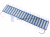 Лента модульная 2835-6SMD 1.8W 360LM 24V Синий (20 шт) (24547)