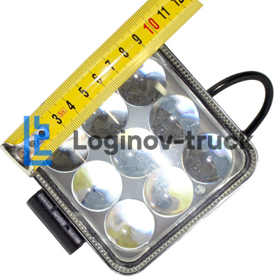 Фара светодиодная 12/27V 27W-F LINZA 100mm*110mm*55mm (20284)