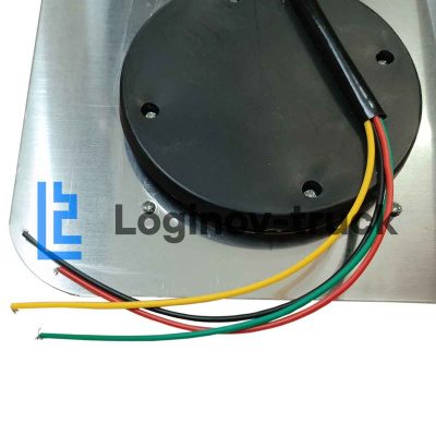 Фонарь  LED Универсальный ХРОМ 4 круга 24V 67х20х4см (2шт. к-т) (26741)